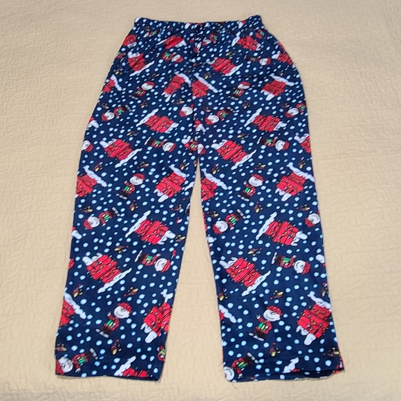 Peanuts Charlie Brown Christmas pajamas pants size L - Picture 2 of 5